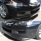 2003-2005 Honda Accord HC1 Style CF Texture Front Bumper Lip Spoiler