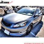 2008-2010 Honda Accord Mugen Style Front Bumper Lip Spoiler PU