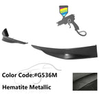 2013-2015 Honda Accord Sedan HFP Style Front Bumper Lip PP 2PC