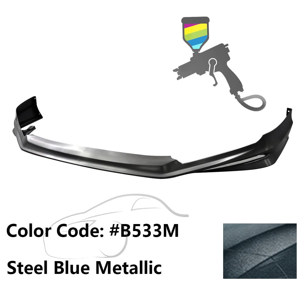 2013-2015 Honda Accord Sedan MD Style Front Bumper Lip PP 4DR