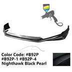 2013-2015 Honda Accord Sedan MD Style Front Bumper Lip PP 4DR