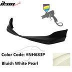 2017 Honda Accord Hybrid HFP Style Painted Front Bumper Lip Splitters