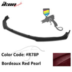 2018-2020 Honda Accord OE Style Front Bumper Lip 3PC PP