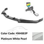 2018-2021 Honda Accord IKON V2 Style Front Bumper Lip PP