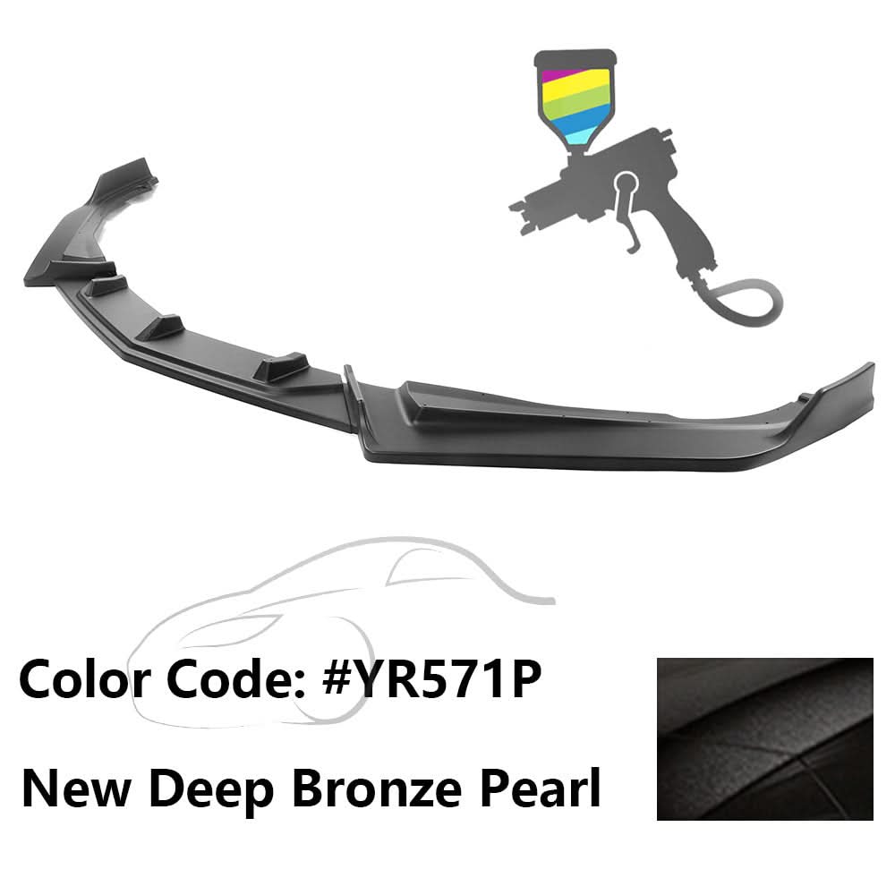 2018-2021 Honda Accord IKON V2 Style Front Bumper Lip PP