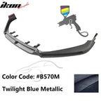2018-2021 Honda Accord 3PC Front Bumper Lip PP