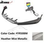 2018-2021 Honda Accord 3PC Front Bumper Lip PP