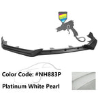2021-2022 Honda Accord IKON V1 Style Front Bumper Lip Spoiler 3PCS PP