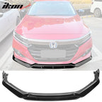 2021-2022 Honda Accord IKON V2 Style Front Bumper Lip Spoiler 4PCS PP