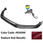 2021-2022 Honda Accord IKON V2 Style Front Bumper Lip Spoiler 4PCS PP