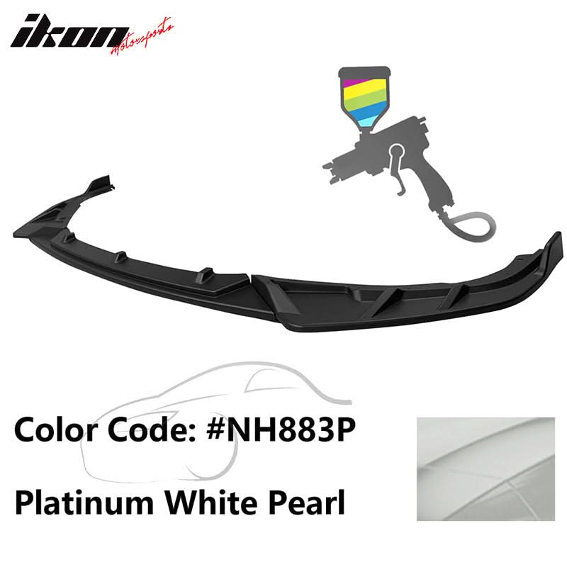 2021-2022 Honda Accord IKON V3 Front Bumper Lip PP