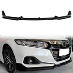 Front Bumper Lip Spoiler for 2021-2022 Honda Accord 3PC