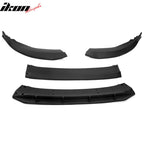 2023-2025 Honda Accord Front Bumper Lip V1 4PC Spoiler Black PP