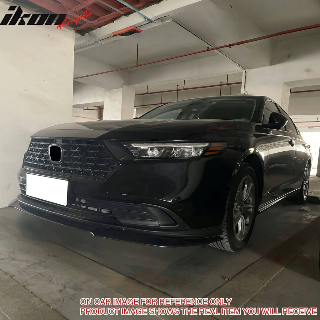 2023-2025 Honda Accord IKON V3 Style Front Bumper Lip ABS