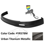 2001-2003 Honda Civic Mugen Style Front Bumper Lip Spoiler PP 2DR 4DR