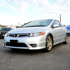 2006-2008 Honda Civic Coupe Front Lip HF-P Style Unpainted Lip Splitte