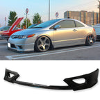 2006-2008 Honda Civic Coupe Front Lip HF-P Style Unpainted Lip Splitte