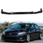 2012 Honda Civic 4Dr Sedan USDM MD Style Front Bumper Lip PU