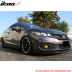 2014-2015 Honda Civic 2DR Painted Taffeta White # NH578 Front Splitter