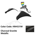 2016-2018 Honda Civic HF-P Style Painted Front Bumper Lip Splitters