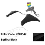 2016-2018 Honda Civic HF-P Style Painted Front Bumper Lip Splitters