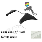2016-2018 Honda Civic HF-P Style Painted Front Bumper Lip Splitters