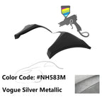 2016-2018 Honda Civic HF-P Style Painted Front Bumper Lip Splitters