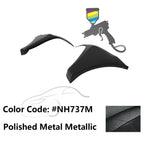 2016-2018 Honda Civic HF-P Style Painted Front Bumper Lip Splitters