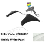 2016-2018 Honda Civic HF-P Style Painted Front Bumper Lip Splitters
