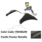 2016-2018 Honda Civic HF-P Style Painted Front Bumper Lip Splitters