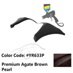 2016-2018 Honda Civic HF-P Style Painted Front Bumper Lip Splitters