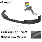 2017-2021 Honda Civic Hatchback IKON Style 3PCS Front Bumper Lip PP