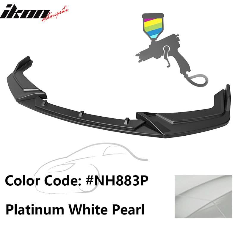 2017-2021 Honda Civic Hatchback IKON Style 3PCS Front Bumper Lip PP