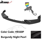2017-2021 Honda Civic Hatchback IKON Style 3PCS Front Bumper Lip PP