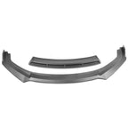 2019-2021 Honda Civic IKON V3 Style Front Bumper Lip Chin Spoiler 2PC