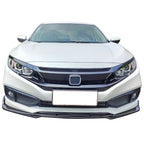 2019-2021 Honda Civic IKON V4 Style Front Bumper Lip Chin Spoiler 1PC