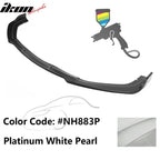 2019-2021 Honda Civic IKON V4 Style Front Bumper Lip Chin Spoiler 1PC