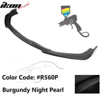 2019-2021 Honda Civic IKON V4 Style Front Bumper Lip Chin Spoiler 1PC