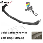 2019-2021 Honda Civic IKON V4 Style Front Bumper Lip Chin Spoiler 1PC