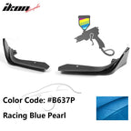 2022-2023 Honda Civic 4DR MD Style Front Bumper Lip Splitter 2PCS PP