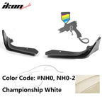 2022-2023 Honda Civic 4DR MD Style Front Bumper Lip Splitter 2PCS PP
