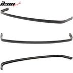1990-1991 Honda Civic OEM Style Unpainted Black Front Bumper Lip PU