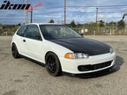 1992-1995 Honda Civic Coupe Hatchback First Molding Front Bumper Lip