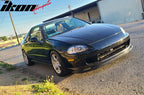 1993-1997 Honda Civic del Sol Mugen Style Unpainted Front Bumper Lip