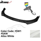 2021-2023 Hyundai Elantra 4DR Sedan Front Bumper Lip Spoiler PP 3PC