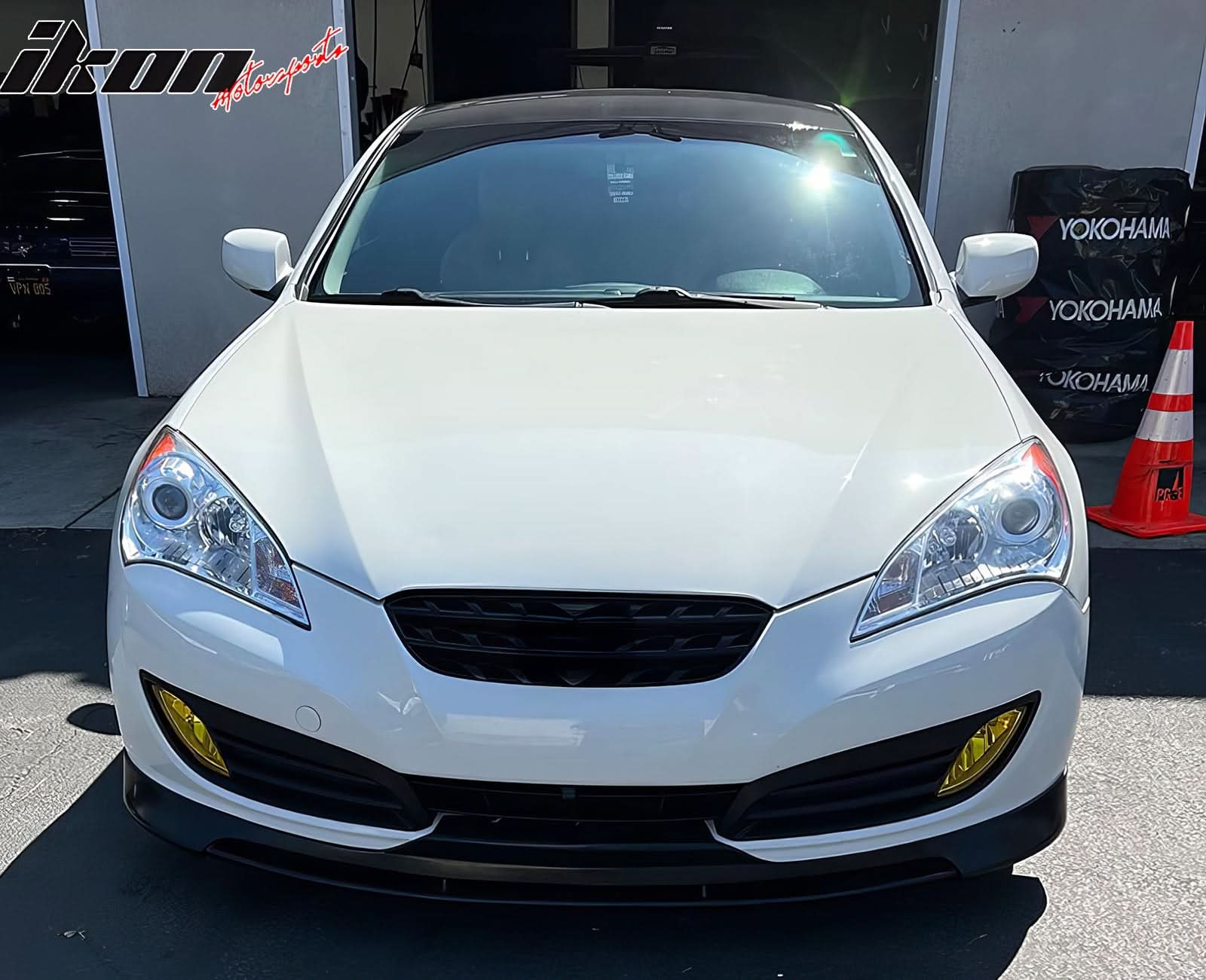 2010-2012 Hyundai Genesis Type S1 Front Bumper Lip PU