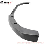 2010-2012 Hyundai Genesis Coupe Type C Unpainted Front Bumper Lip PU