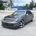 2003-2004 Infiniti G35 Sedan 4Dr NIS Front Bumper Lip Spoiler PU