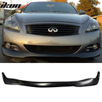 2008-2013 Infiniti G37 Coupe 14 Q60 EVO Front Bumper Lip Spoiler PU