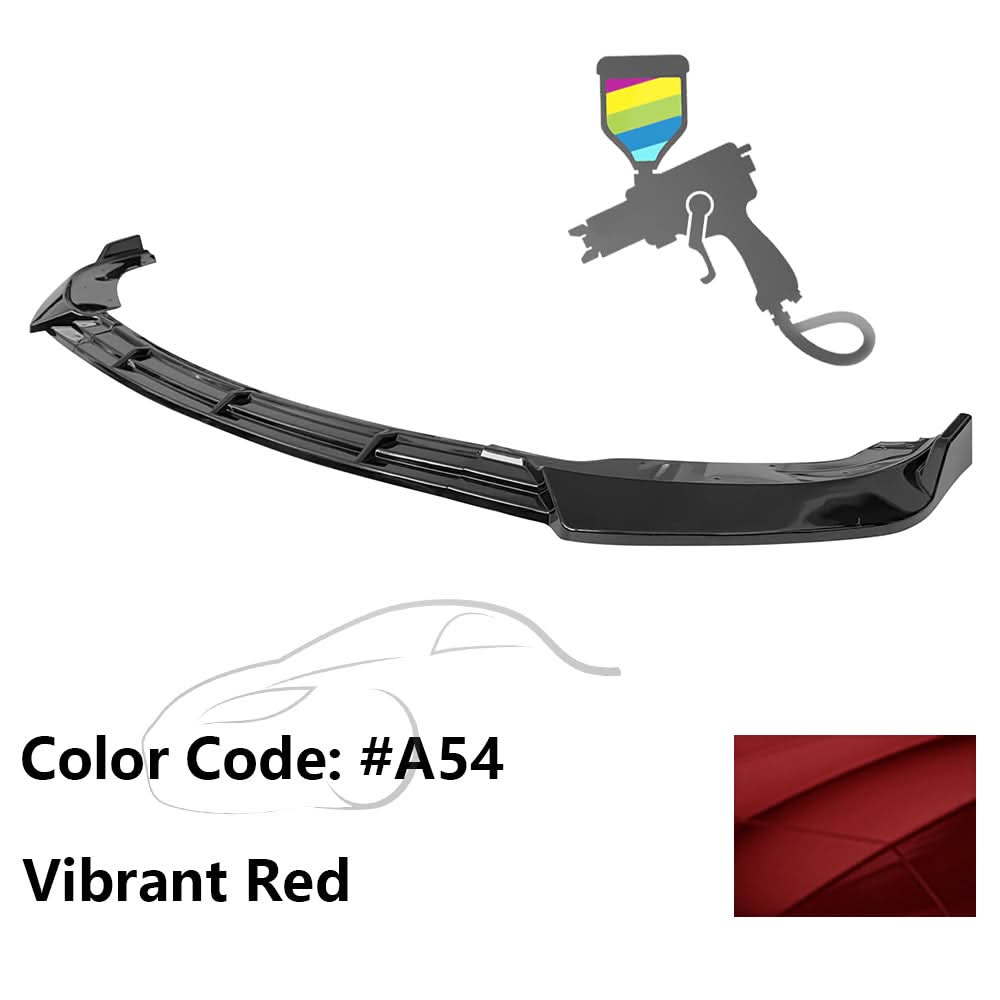 2010-2013 Infiniti G37 Sedan IKON 3PC Front Bumper Lip PP
